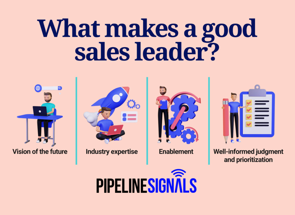 What makes an excellent B2B sales leader?