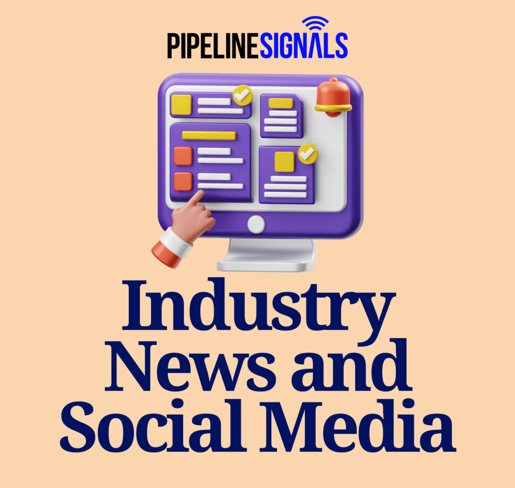 industry news and social media