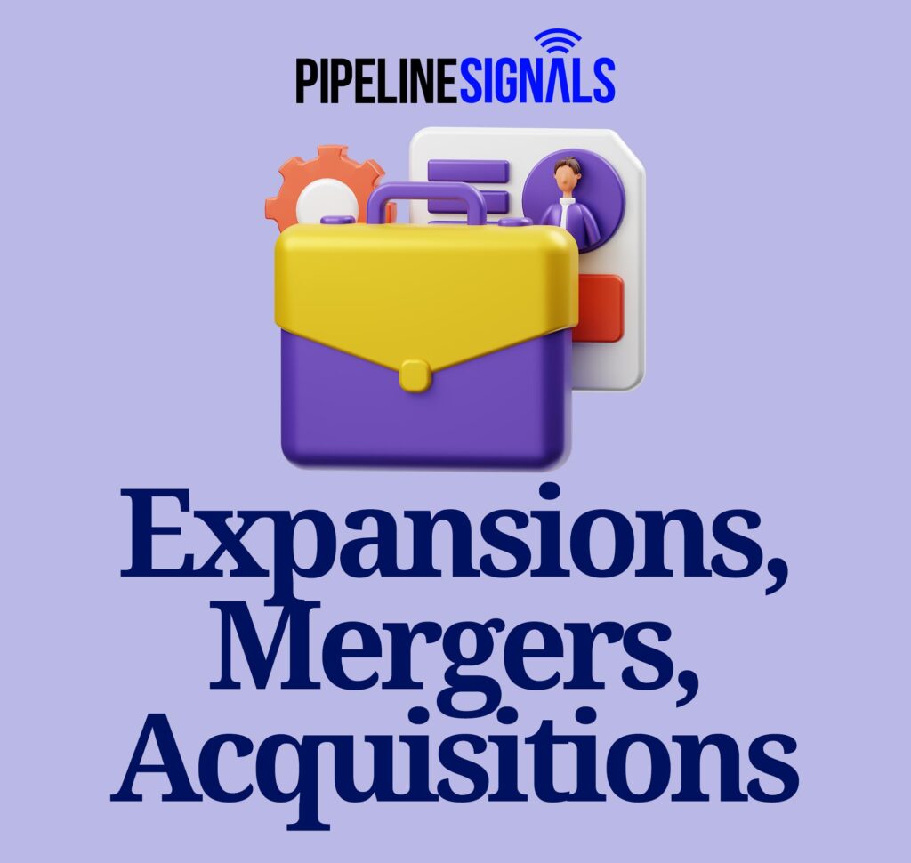 expansions, mergers, acquisitions