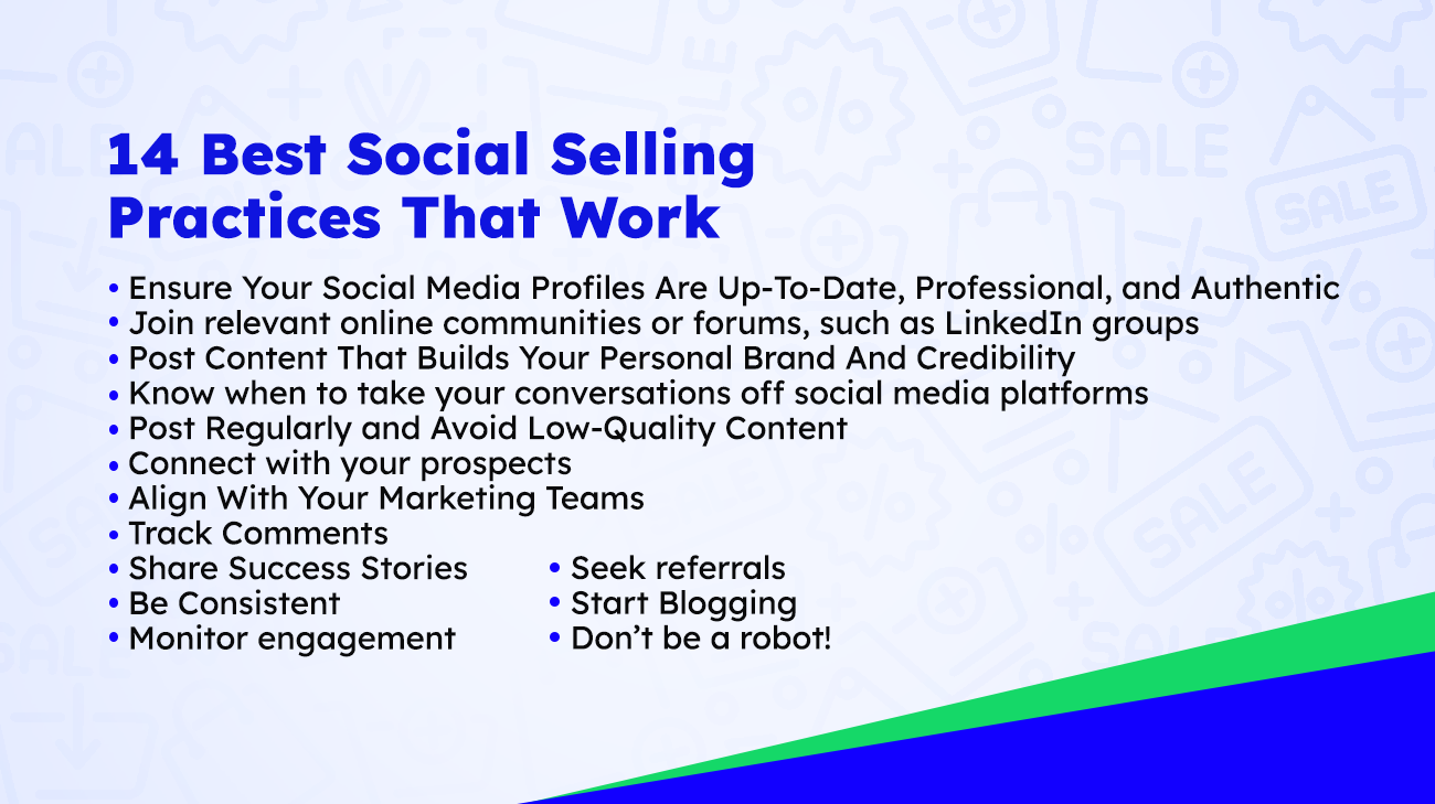 14 Best Social Selling Practices That Work