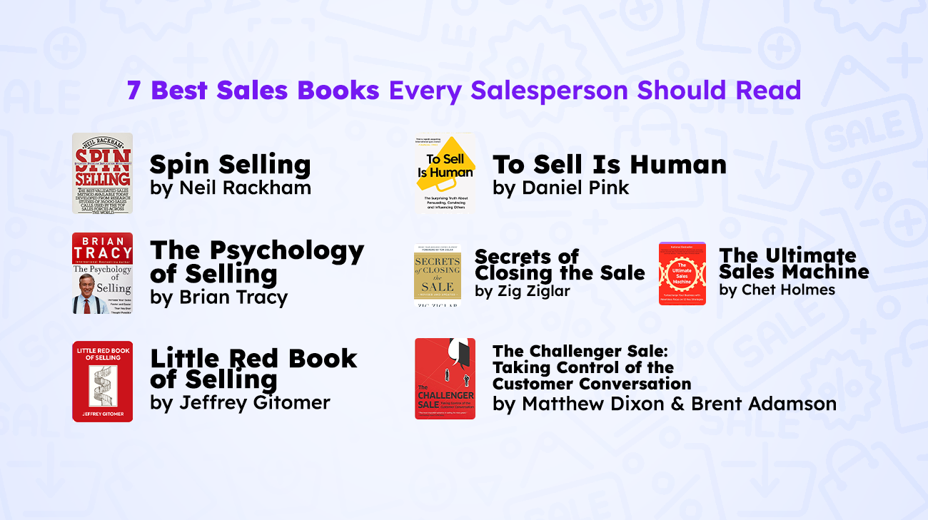 7 Best Sales Books Every Salesperson Should Read