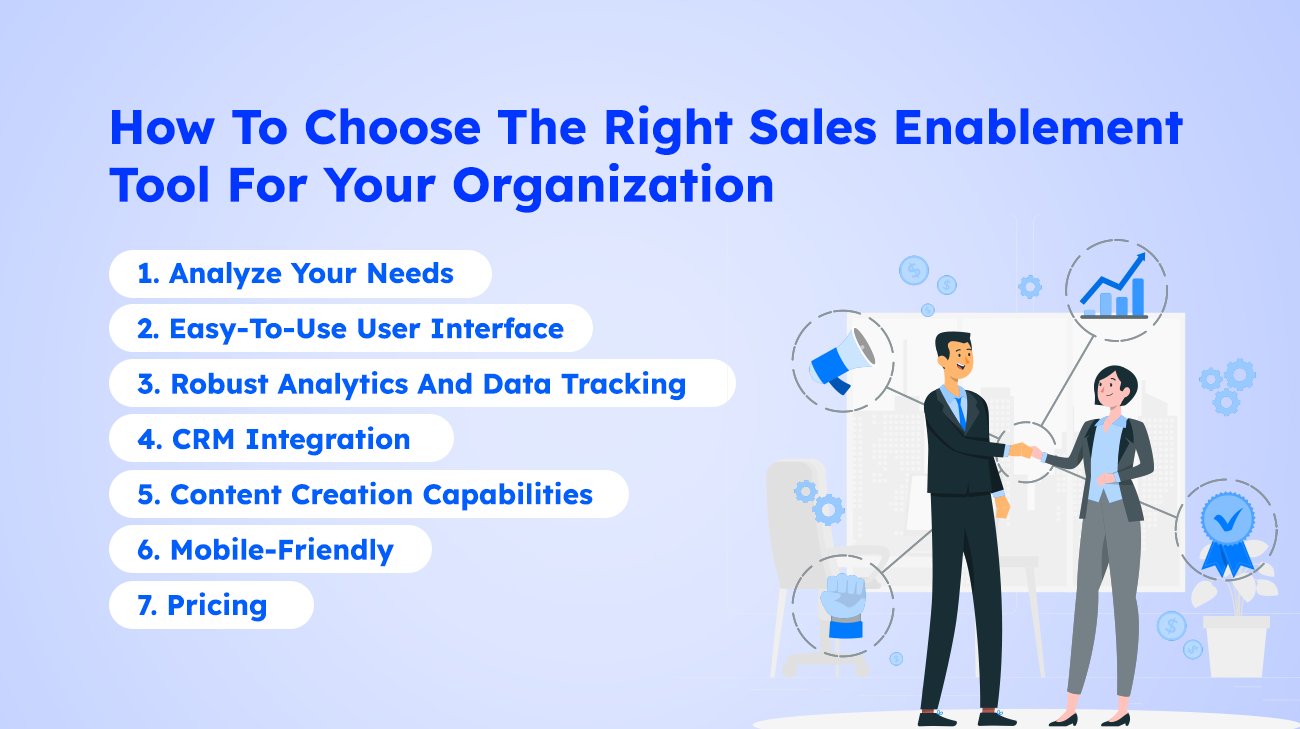 How To Choose The Right Sales Enablement Tool For Your Organization